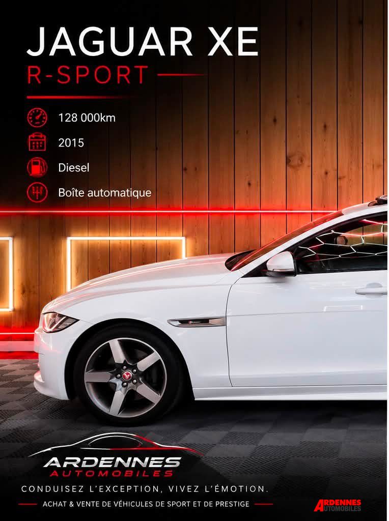 Jaguar Xe 2,0 Diesel – Ardennes Automobiles, Ardennes