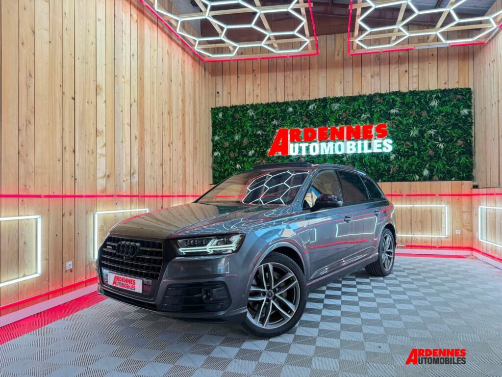 Audi Q7 50 TDI 286ch S line quattro tiptronic 7 places d'occasion – Ardennes Automobiles, Ardennes