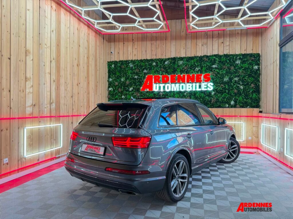 Audi Q7 50 TDI 286ch S line quattro tiptronic 7 places d'occasion – Ardennes Automobiles, Ardennes