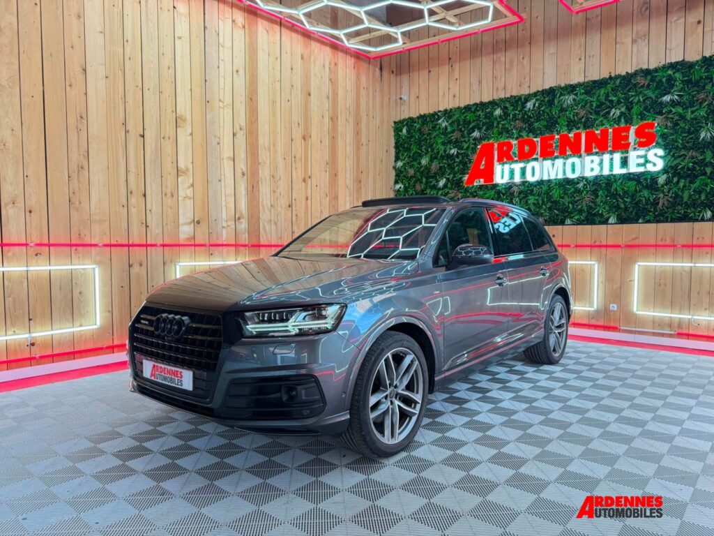 Audi Q7 50 TDI 286ch S line quattro tiptronic 7 places d'occasion – Ardennes Automobiles, Ardennes
