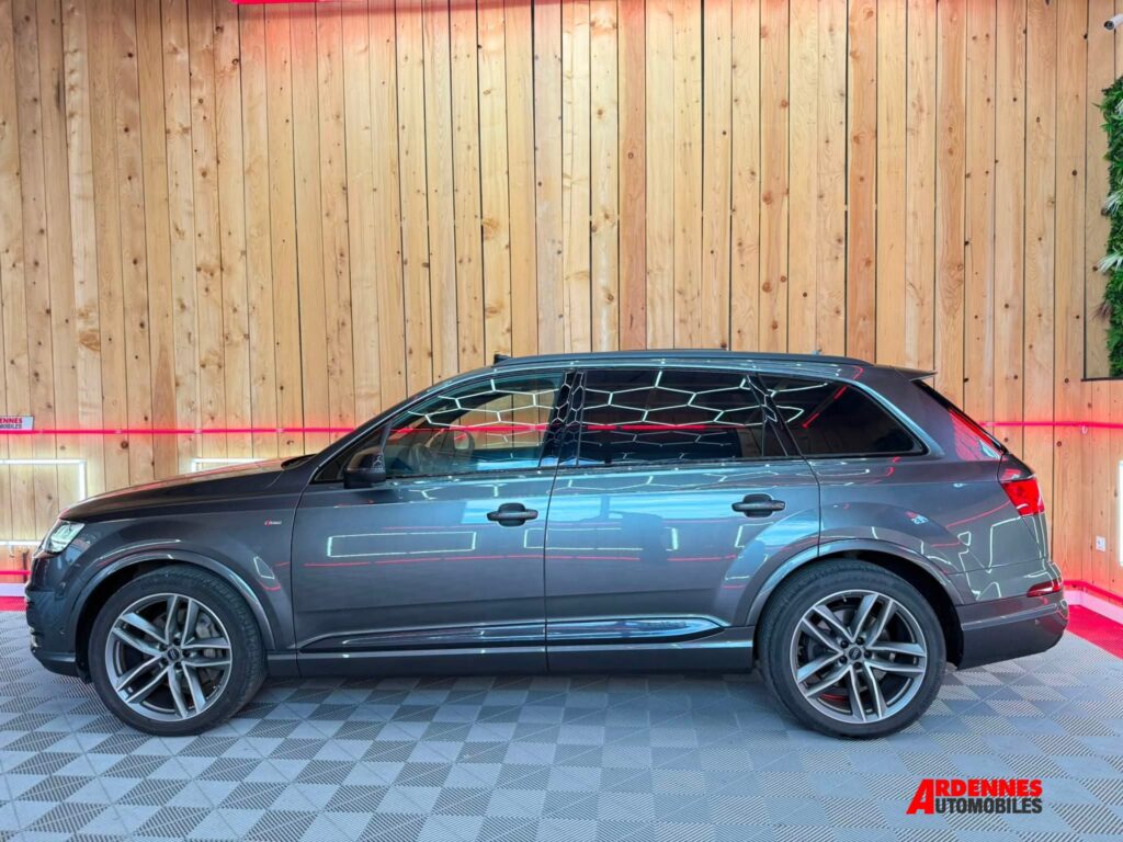 Audi Q7 50 TDI 286ch S line quattro tiptronic 7 places d'occasion – Ardennes Automobiles, Ardennes