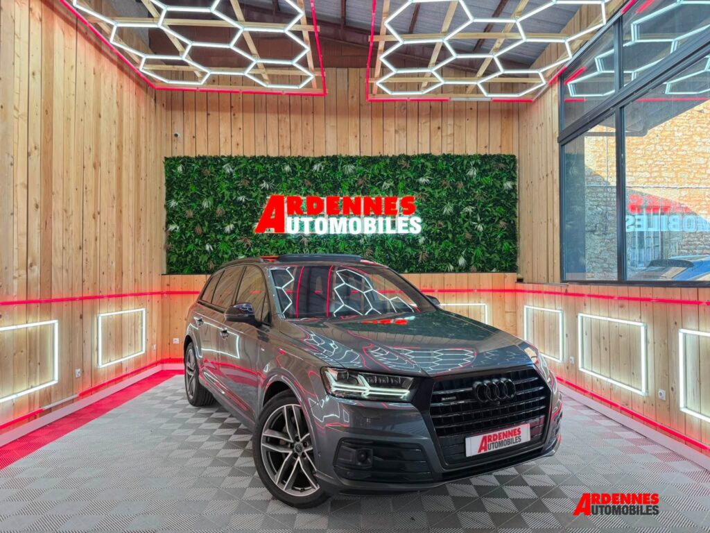 Audi Q7 50 TDI 286ch S line quattro tiptronic 7 places d'occasion – Ardennes Automobiles, Ardennes